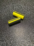 Mousse 10mm jaune noir x2